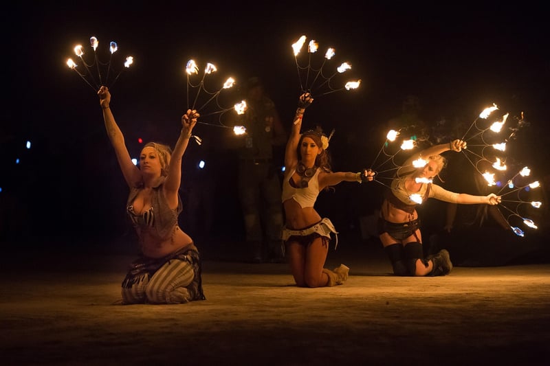 Fire Dancing Show